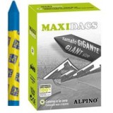 CERAS MAXIDACS UNICOLOR C/12 UDS AZUL OSCURO