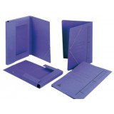 CARPETA AZUL FOLIO BOLSA